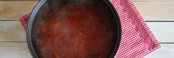 сок томатный в мультиварке на зиму