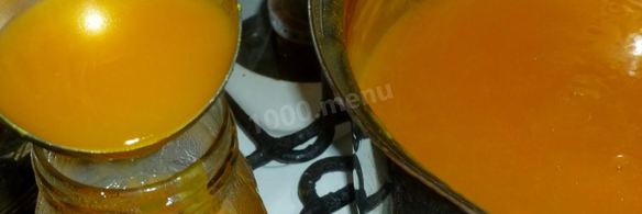 сок тыквенный с апельсином на зиму