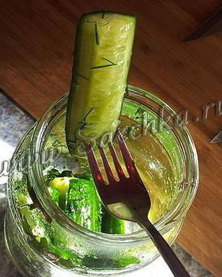 Малосольные огурцы