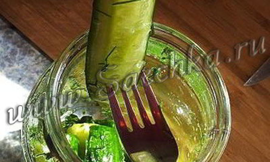 Рецепт малосольных огурцов