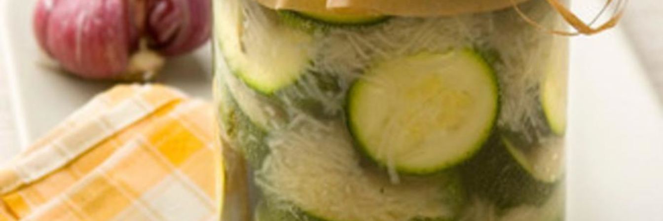 Соленые кабачки по-польски