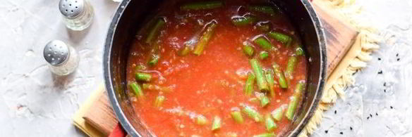 стручковая фасоль в томатном соусе на зиму