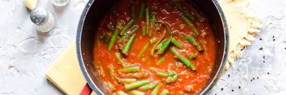 стручковая фасоль в томатном соусе на зиму