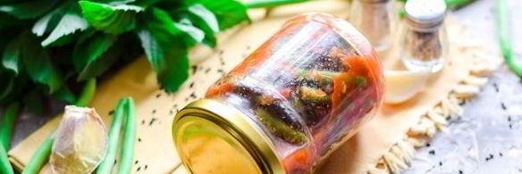 стручковая фасоль в томатном соусе на зиму