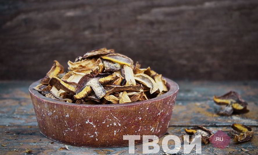 Рецепт сушеных грибов