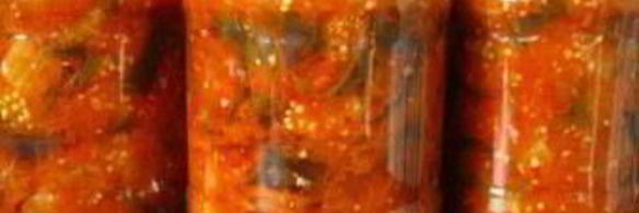 тещин язык из баклажанов на зиму