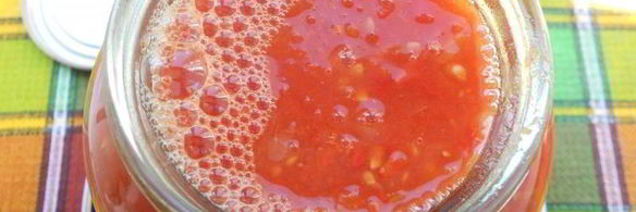 томат со сладким перцем на зиму