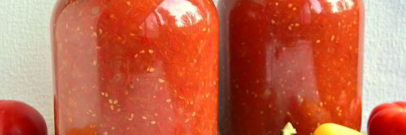 томат со сладким перцем на зиму