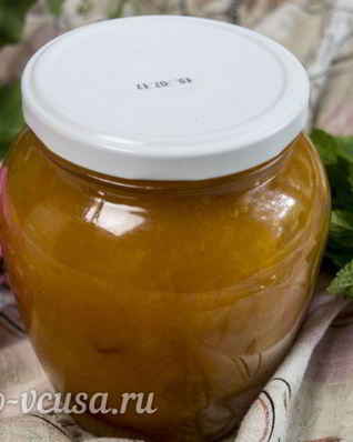 Абрикосовое варенье с апельсином