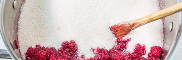 быстрое малиновое варенье
