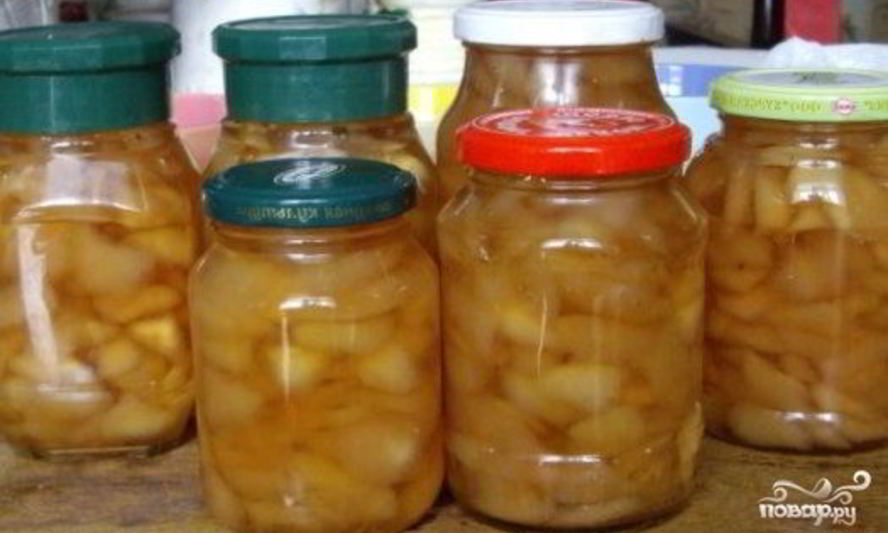 Рецепт быстрого варенья из груш