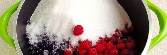 чернично-малиновое варенье