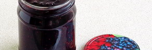 чернично-малиновое варенье