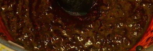 черничный конфитюр с мятой