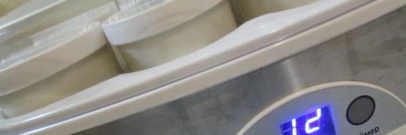 йогурт с вареньем