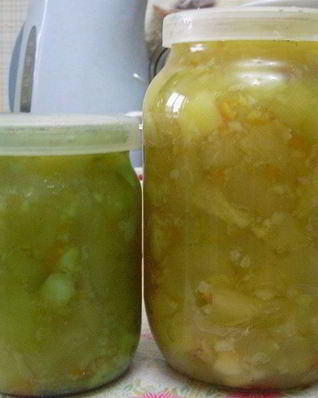 Кабачковые цукаты с лимоном и апельсином