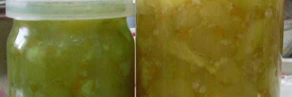 кабачковые цукаты с лимоном и апельсином