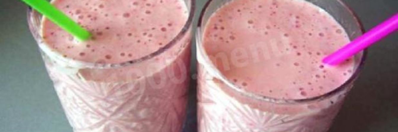 Кефир с вареньем