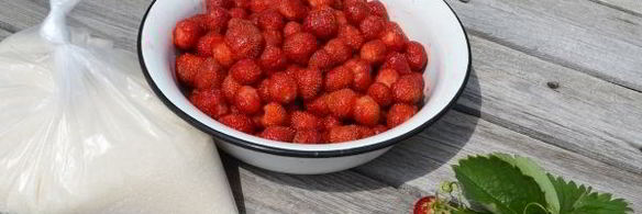 клубничное варенье без варки ягод