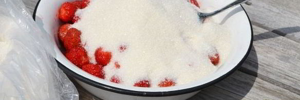 клубничное варенье без варки ягод