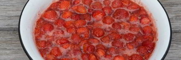 клубничное варенье без варки ягод