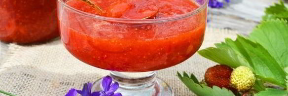 клубничное варенье без варки ягод