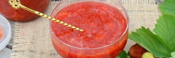 клубничное варенье без варки ягод