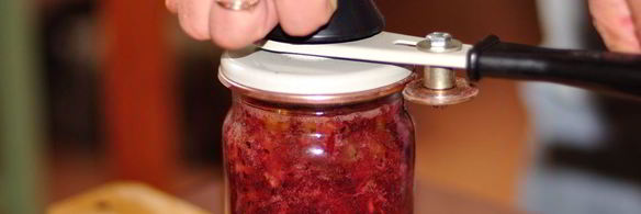 конфитюр из крыжовника, банана и мяты