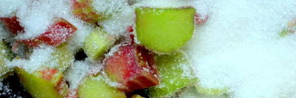 конфитюр из ревеня с корицей