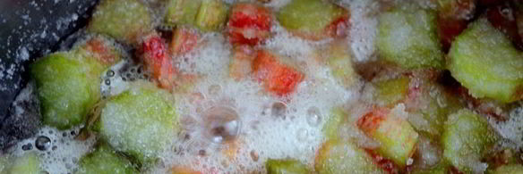 конфитюр из ревеня с корицей