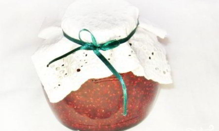 Рецепт малинового варенья без варки