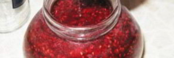малиновое варенье без варки