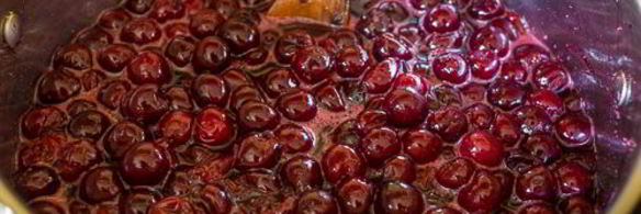 мамино вишневое варенье