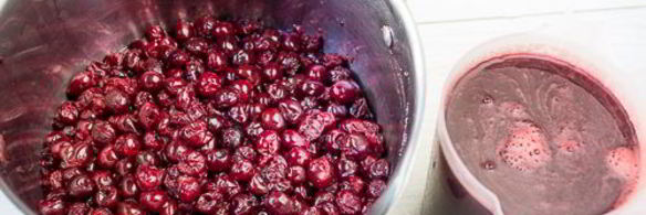 мамино вишневое варенье