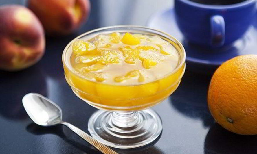 Рецепт персикового варенья с апельсинами в мультиварке