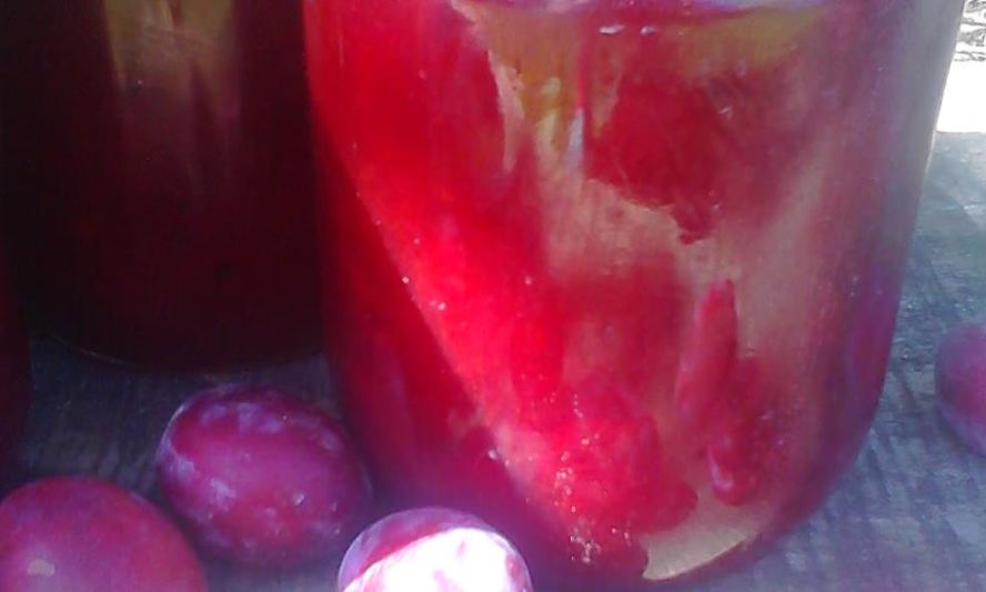 Рецепт пикантного сливового варенья