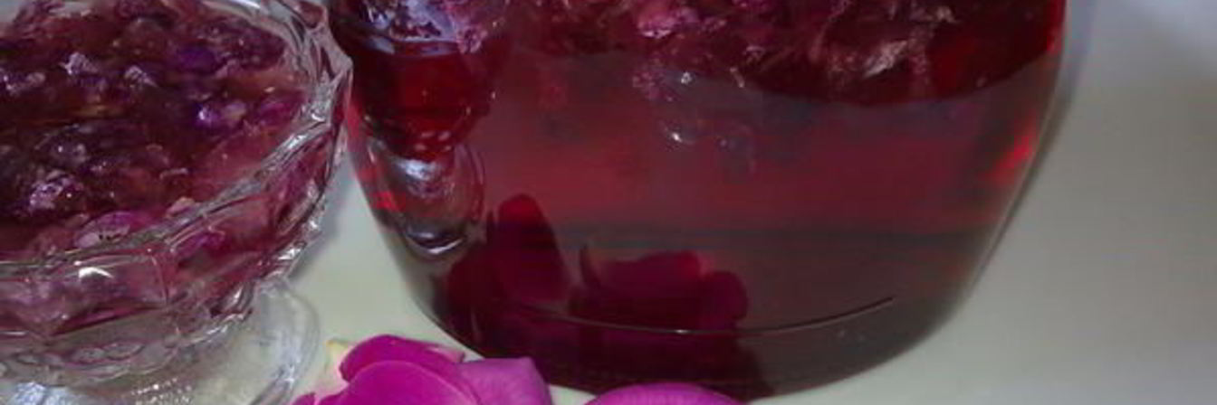 Розовое варенье