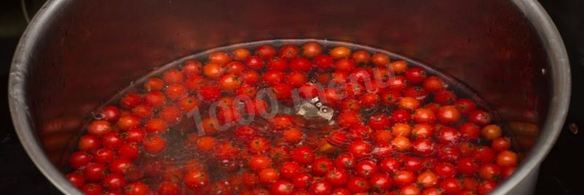 рябиновое варенье с яблоками на зиму