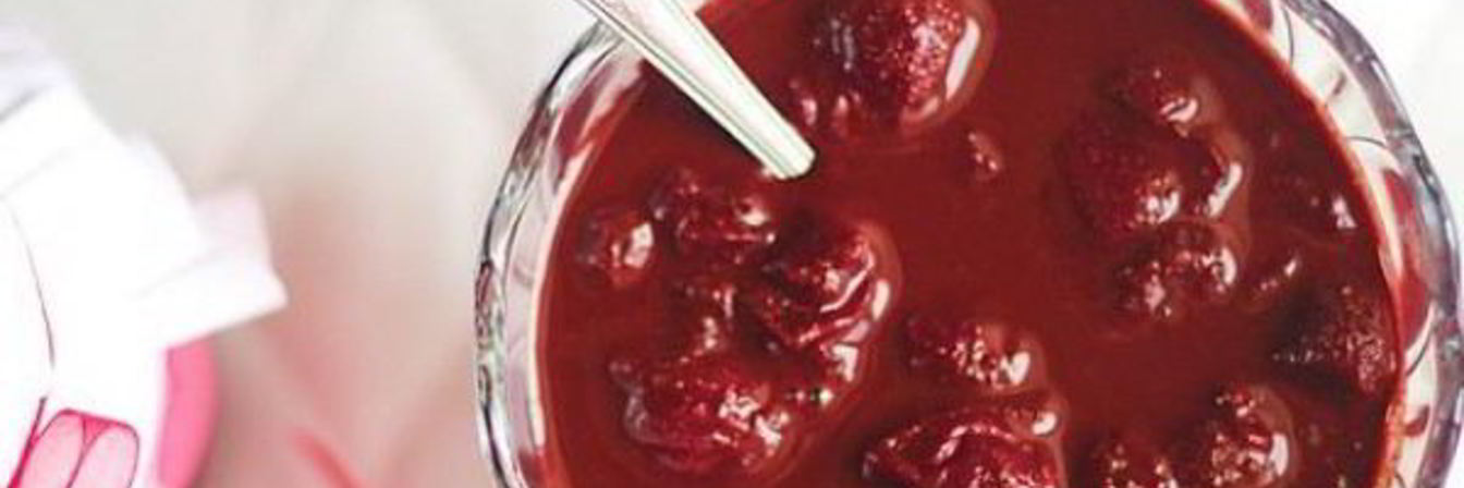 Шоколадно-вишневое варенье