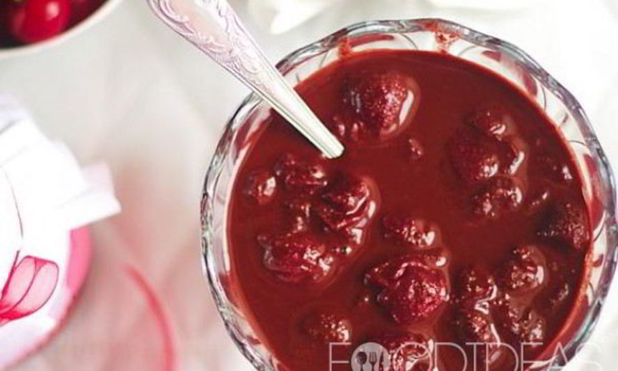 Рецепт шоколадна-вишневого варенье