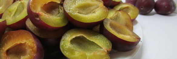 сливовый конфитюр с корицей и лимоном