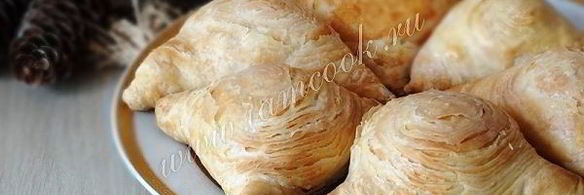 слоеные булочки с вареньем