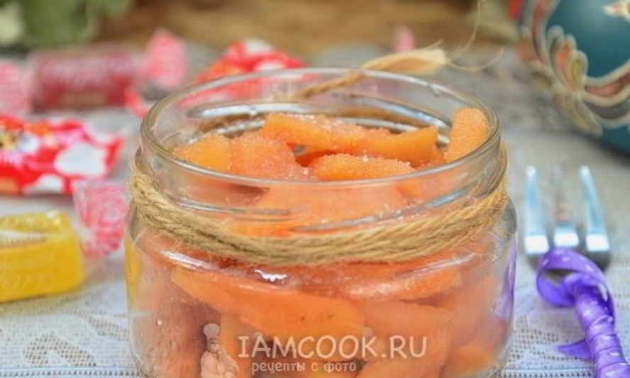 Рецепт цукатов из айвы