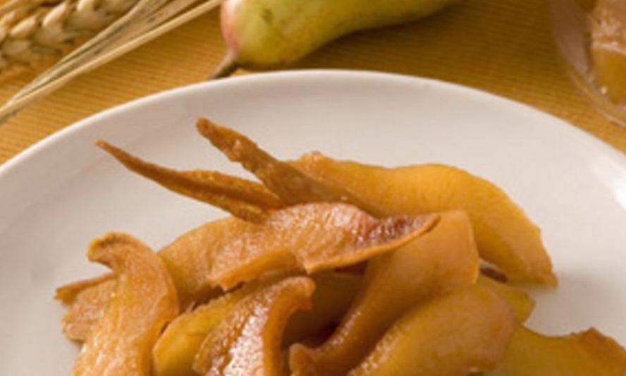 Рецепт цукатов из груш