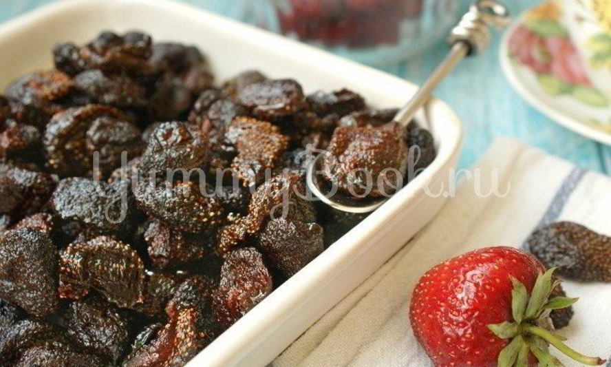 Рецепт цукатов из клубники