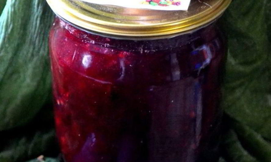 Рецепт варенья ежевично-сливовое