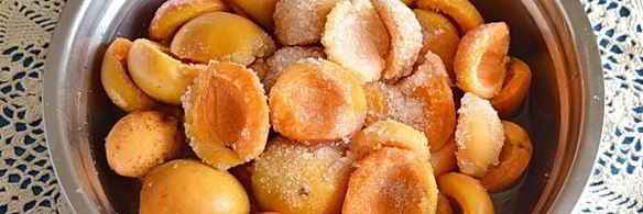 варенье из абрикосов дольками