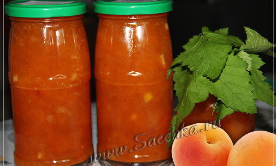 Рецепт варенья из абрикосов с лимонным соком