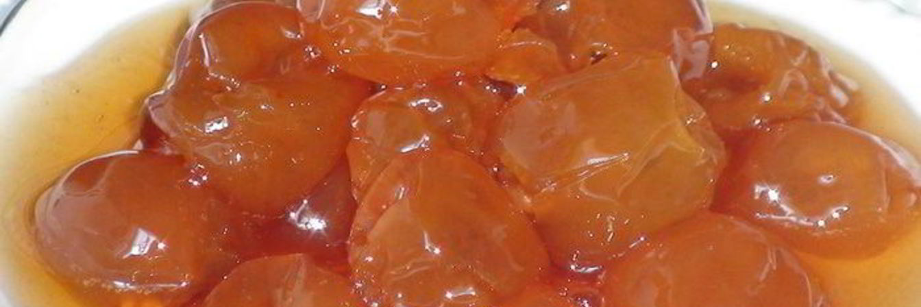 Варенье из белой черешни