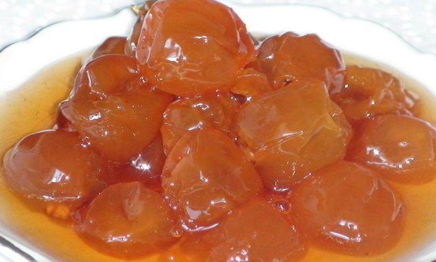 Рецепт варенья из белой черешни